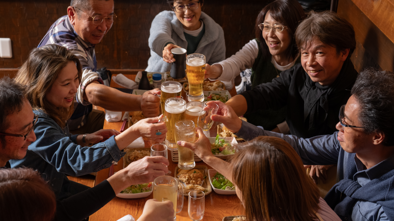 宴会や会食にも最適